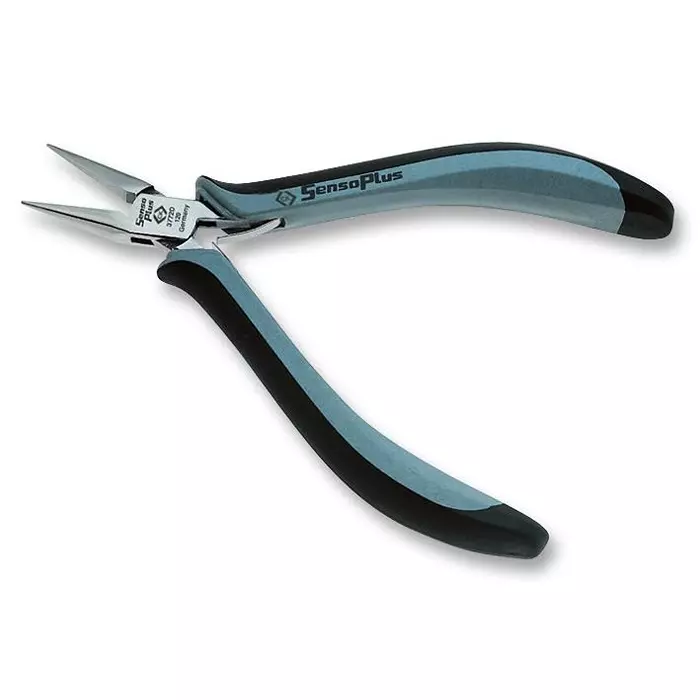 CK TOOLS PLIER, SNIPE NOSE, SERRATED, 135MM, T3772 1D120