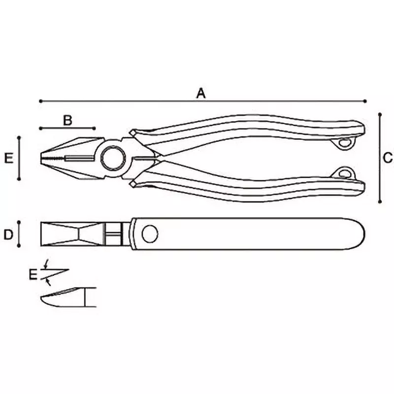 keiba-combination-plier-fcc-119