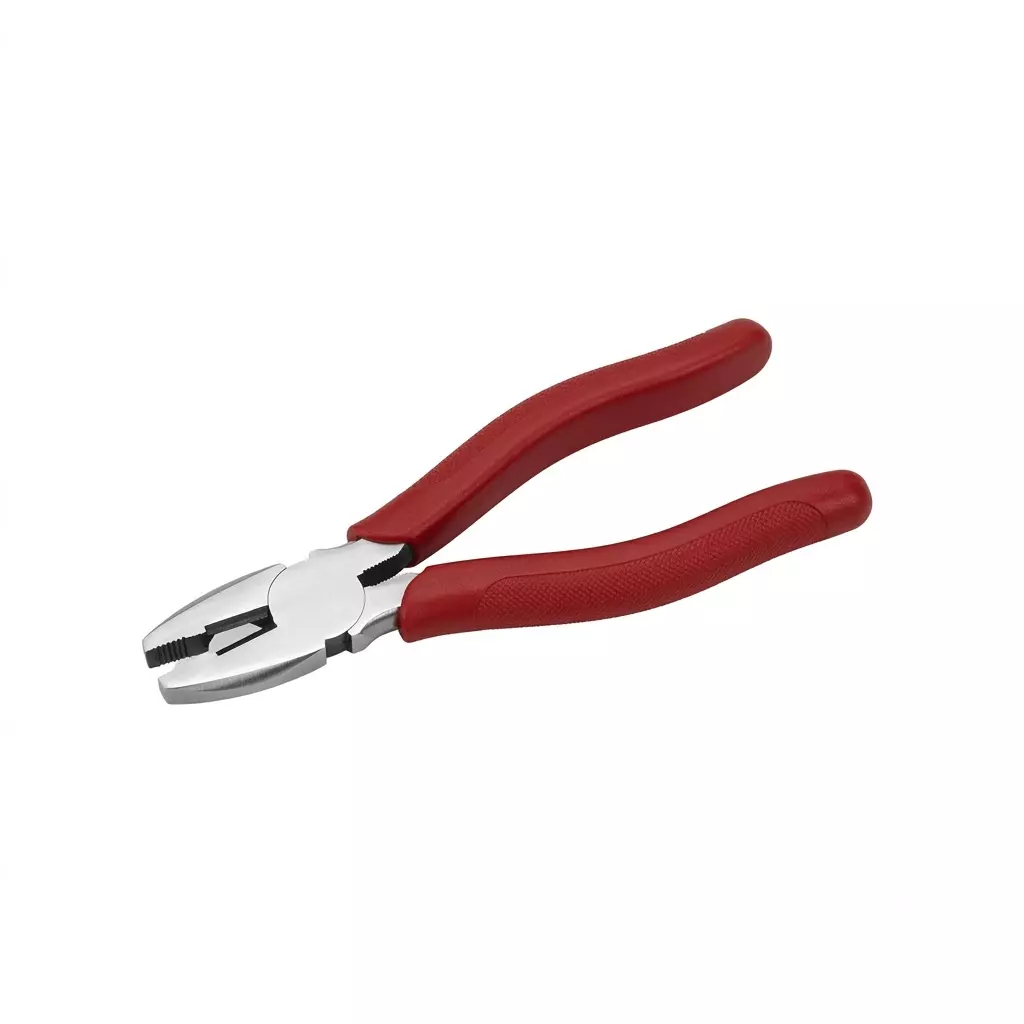 Blue-Point Combination Plier Red Color with Dual Compound Soft Grip Handle, Chrome and Nickel Alloy Body and 7 inch (177.8 mm) Size, B58HLPAP-S-R