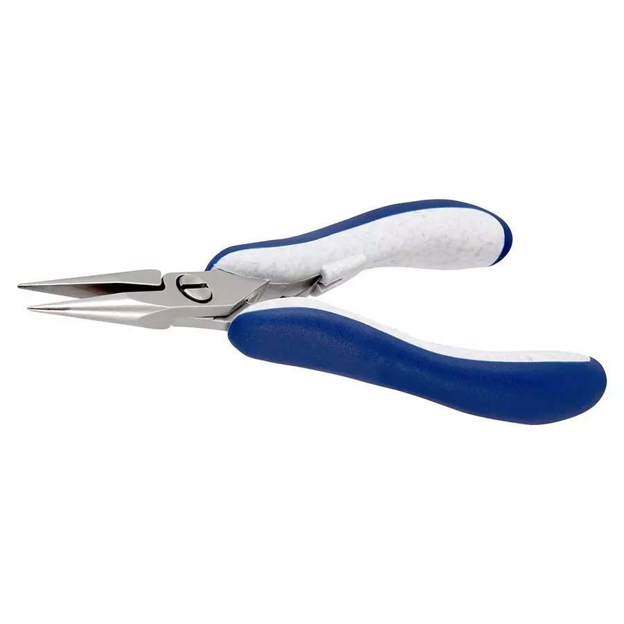 IDEAL-TEK HP PLIER, LONG SNIPE NOSE, SMOOTH, 140MM, ES6023.CR.BG