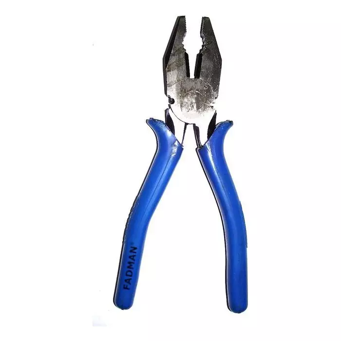 Fadman Multipurpose Combination Plier Cr-V 200 mm (8 inch) Blue, FD-07