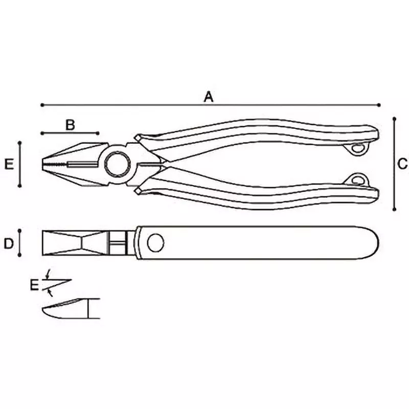 keiba-combination-plier-fcc-118