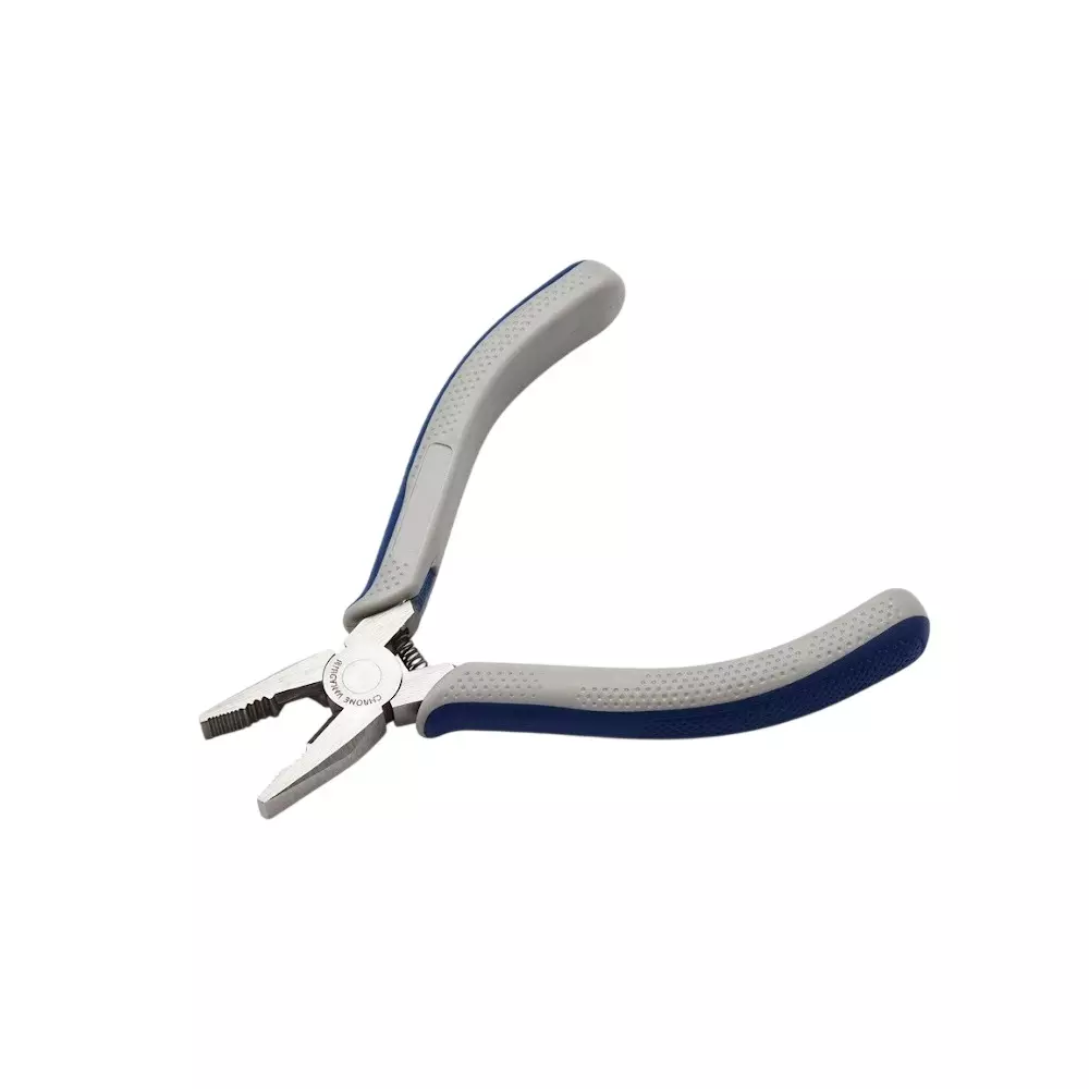 Blue-Point 4-11/16 inch (119.0 mm) Miniature Combination Plier with Dual Compound Soft Grip Handle and Chrome Nickel Alloy Body, B45CMPAP