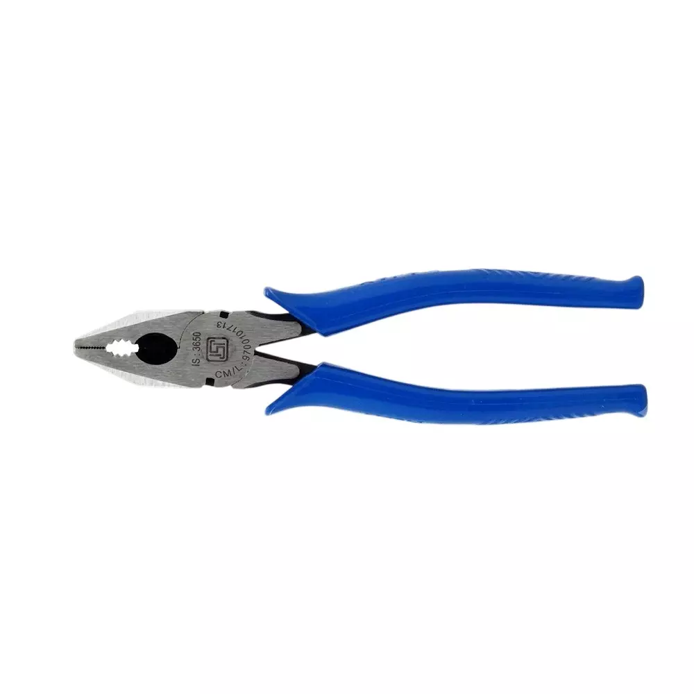 Ajay 6 inch (150 mm) Combination Plier Made of Special Alloy Steel Hardened & Tempered Construction, 04612 (Pack of 10)