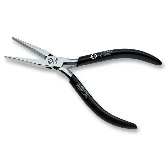 CK TOOLS ELECTRONIC PLIER, FLAT NOSE, LONG, T3789