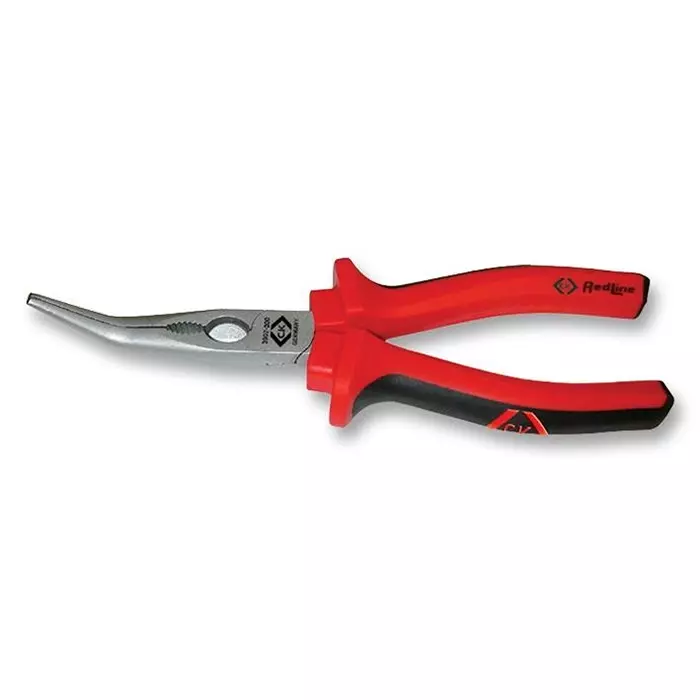 CK TOOLS PLIER, BENT NOSE, 200MM, T3907 8