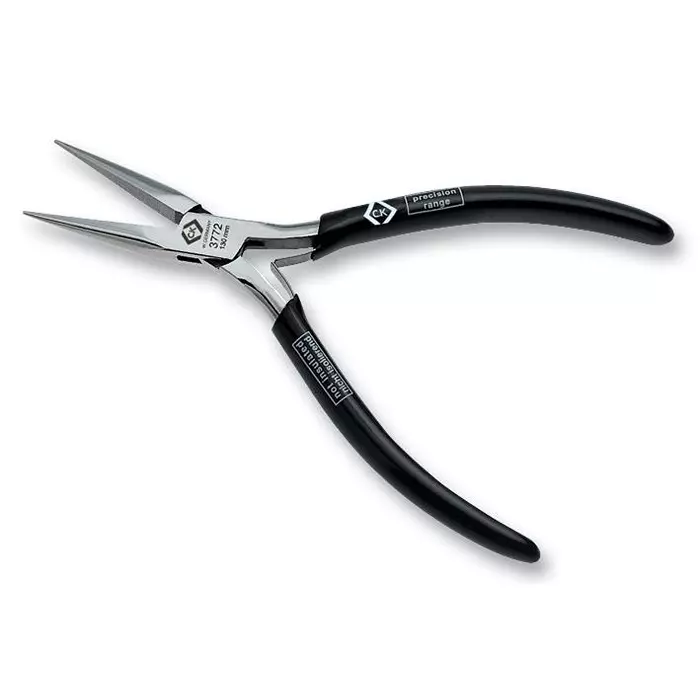 CK TOOLS ELECTRONIC PLIER, SNIPE NOSE, CUT, T3772 1