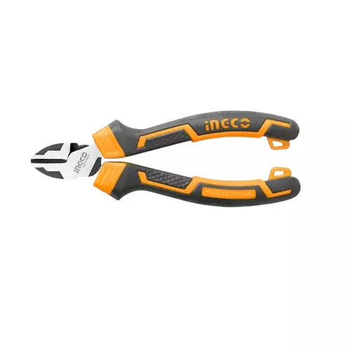 Ingco High Leverage Combination Plier Size 7 inch (180 mm) and 2 Color TPR Handle, HHCP28180