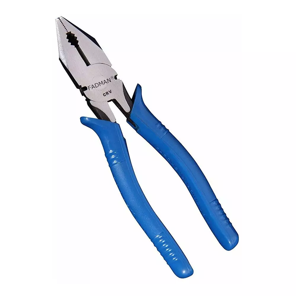 Fadman Multipurpose Combination Plier Cr-V 200 mm (8 inch) Blue, FD-05