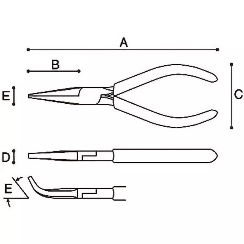 keiba-lead-plier-150-mm-size-f-606