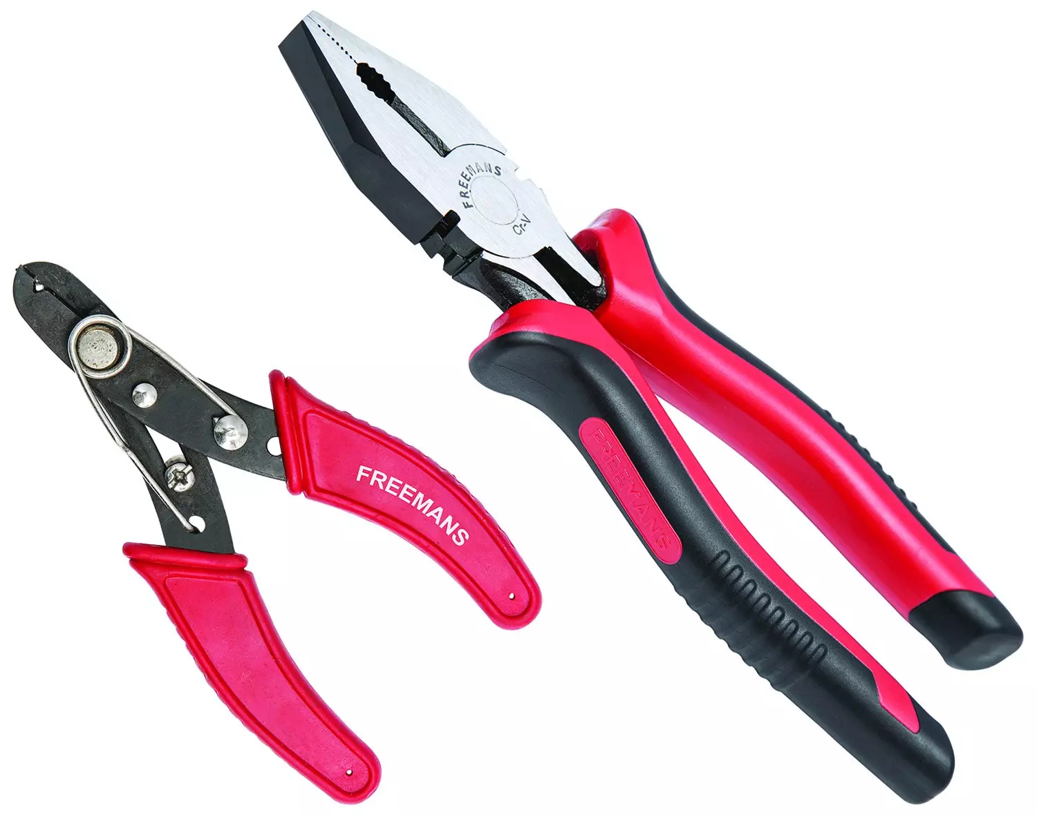 Freemans 8inch Combination Plier with PVC Sleeve and 5inch Wire Stripper and Cutter