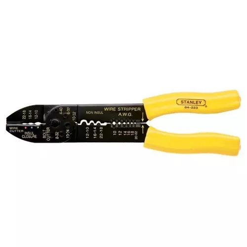 STANLEY 84-223-22 Crimping Plier (Length 230 mm)