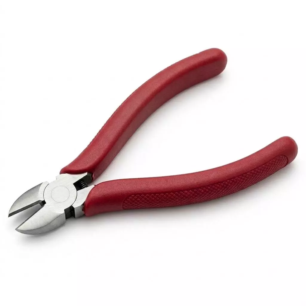 Blue-Point 6 inch (152.4 mm) Diagonal Cutting Plier Laser Hardened Cutting Edge and Chrome Nickel Alloy Body in Red Color, B87CPAP-S-R