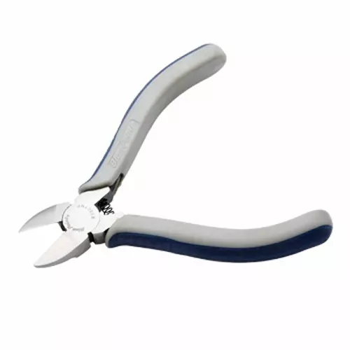 Blue-Point 4-5/8 inch (117.4 mm) Miniature Thin Diagonal Cutter Laser Hardened Cutting Edge and Chrome Nickel Alloy Body, B85CTMPAP