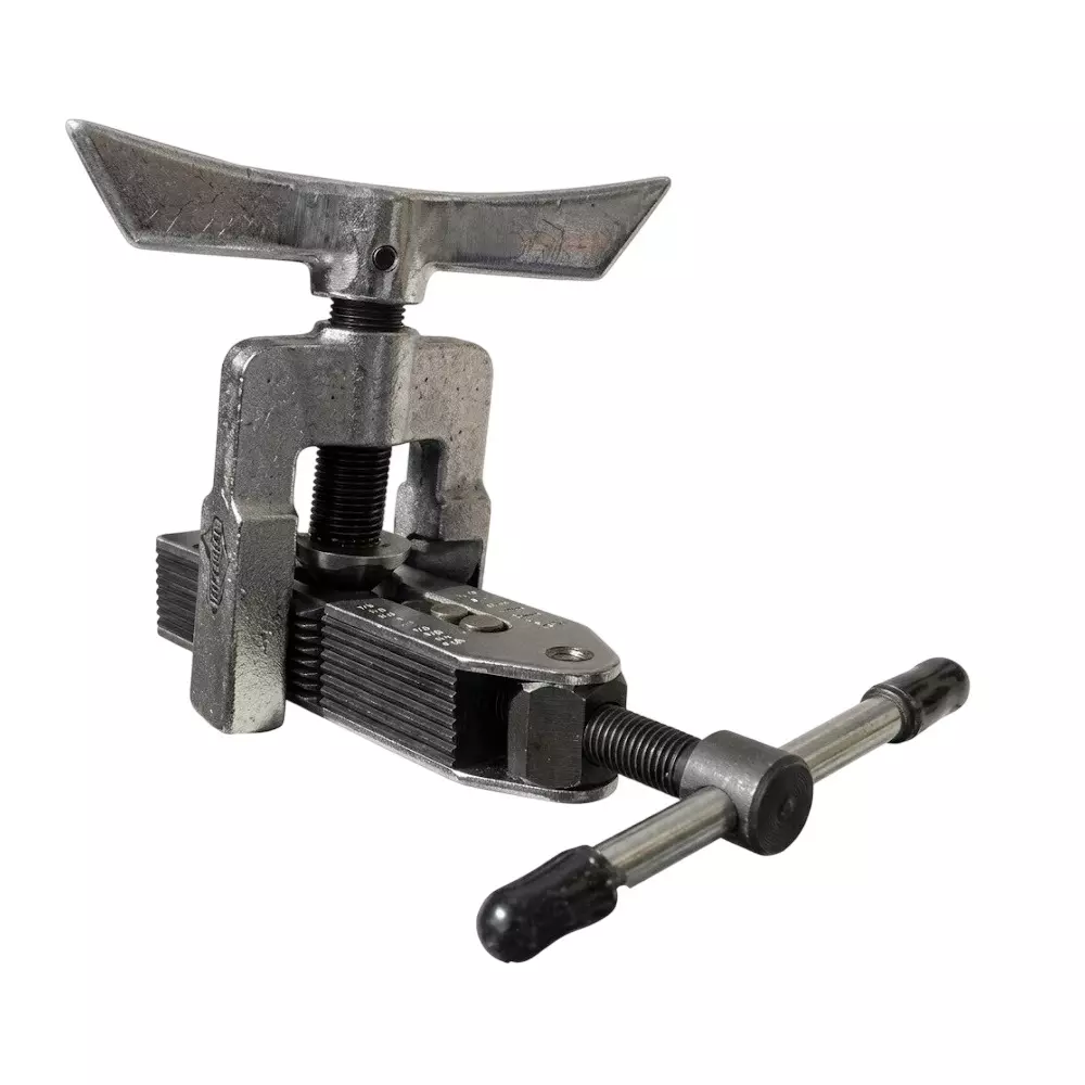 Inder Flaring Tool All in One Silver Color Metal Body and 3/16 to 5/8 inch (4.76 to 15.87 mm) Size, 543A