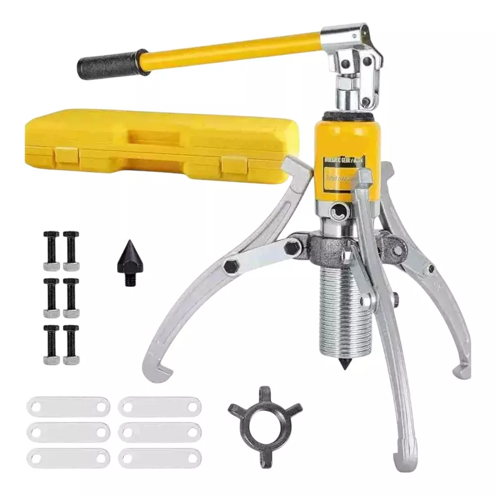 Hartley 3 in 1 Hydraulic Puller 10 Ton (10,000 Kg) Load Capacity for Pulling Hubs, Flanges, Gears, Bearings, NS YL-10Ton