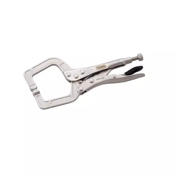TONE Grip Pliers Set Air Cylinders Type C 70 mm Maximum Jaw Opening, VPC-3002S