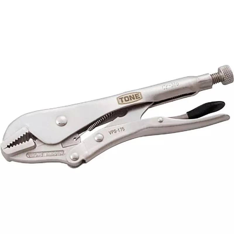TONE Grip Pliers (Straight Line Chin ) 40 mm Maximum Jaw Opening, VPS-250