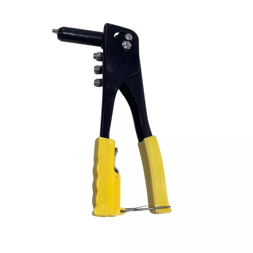 XLNT Manual Hand Riveter in Yellow & Black Color and 2.4, 3.2, 4.0, 4.8 mm Size, 69-646