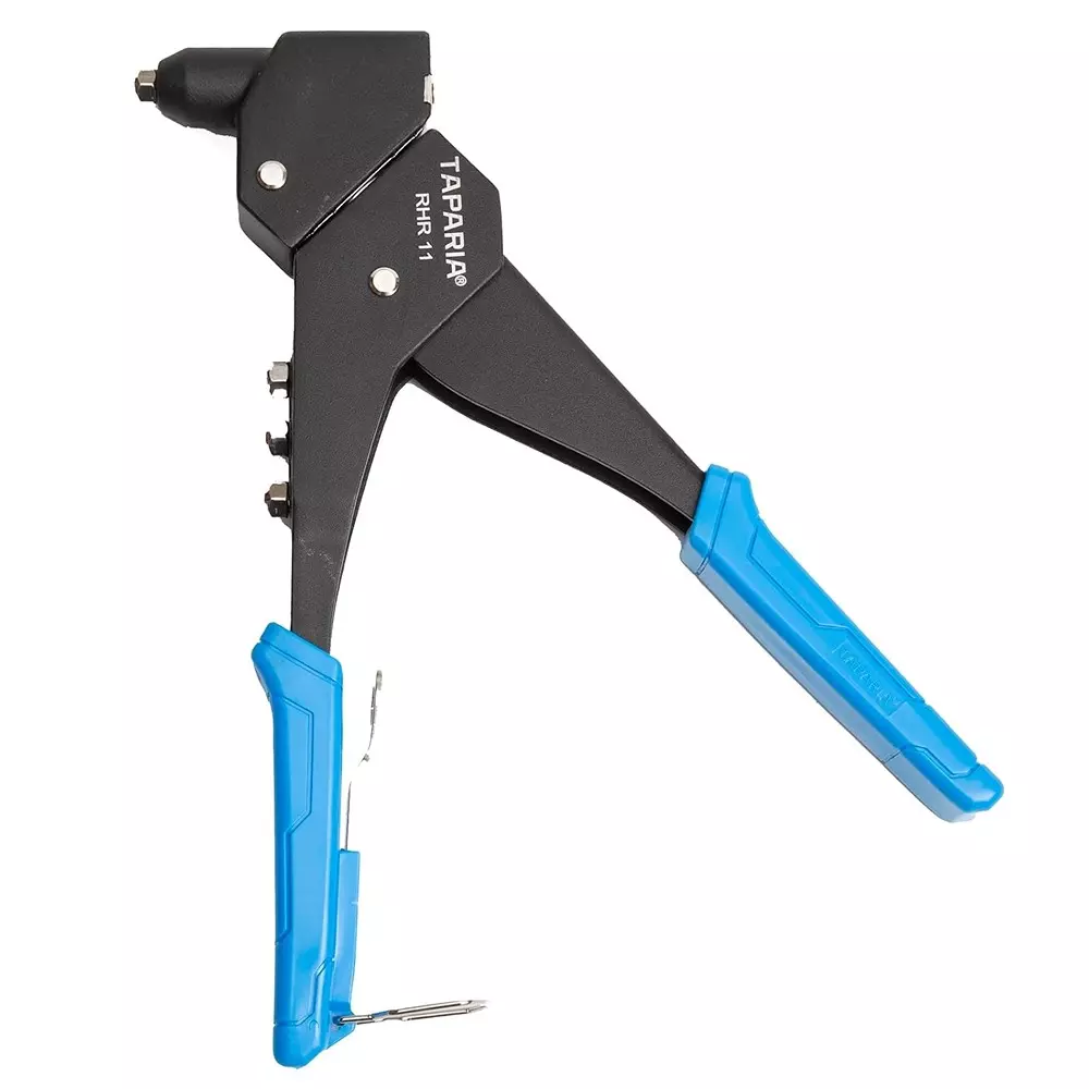 taparia-rotating-hand-riveter-279-mm-with-4-tips-blue-black-rhr-11