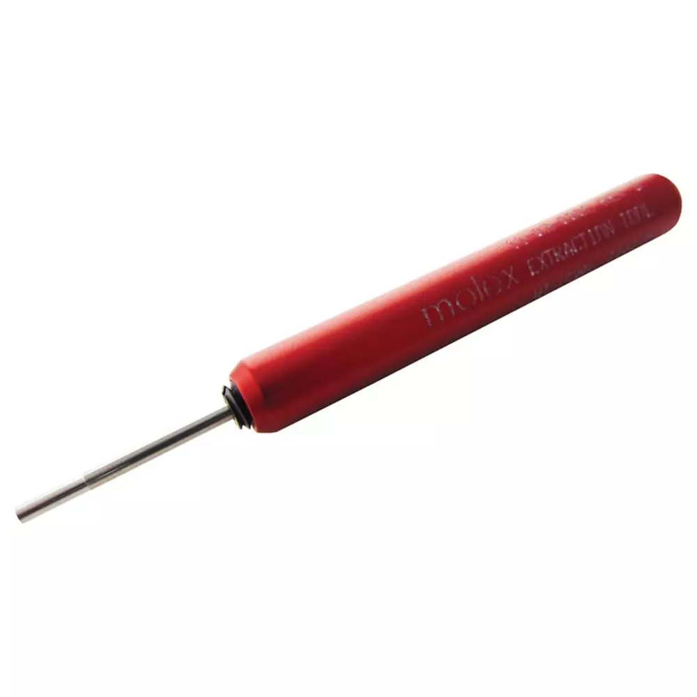 Molex Extraction Tool Molex 1.57 mm, EconoLatch Series Pin & Socket Contacts Use with Product Type, 11-03-0002