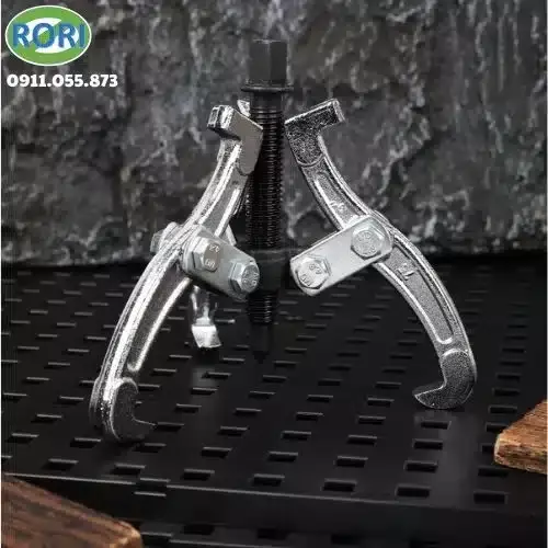 DELI Three Jaws Puller 4 inch (100 mm), High Carbon Steel, EDL-S4