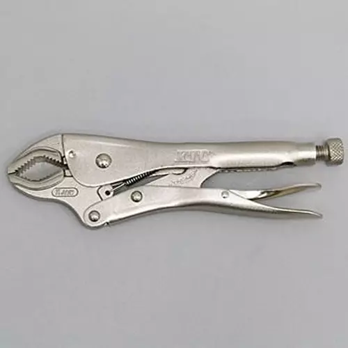 Ktc Locking Plier Curved Jaw 225 mm Length, 250CR