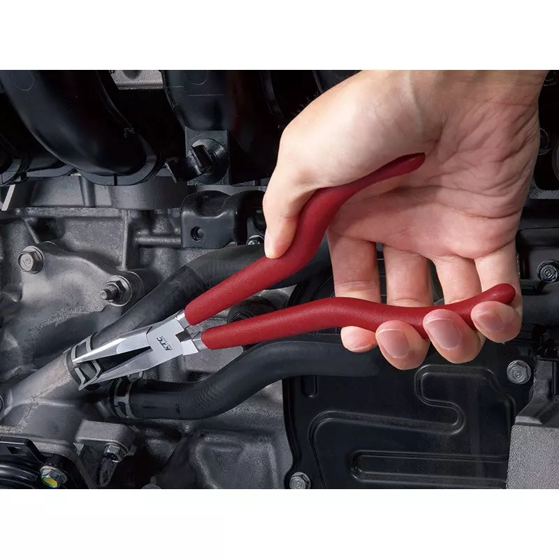 Ktc Long Nose Pliers Straight Type 280 mm Length, PS6-302A