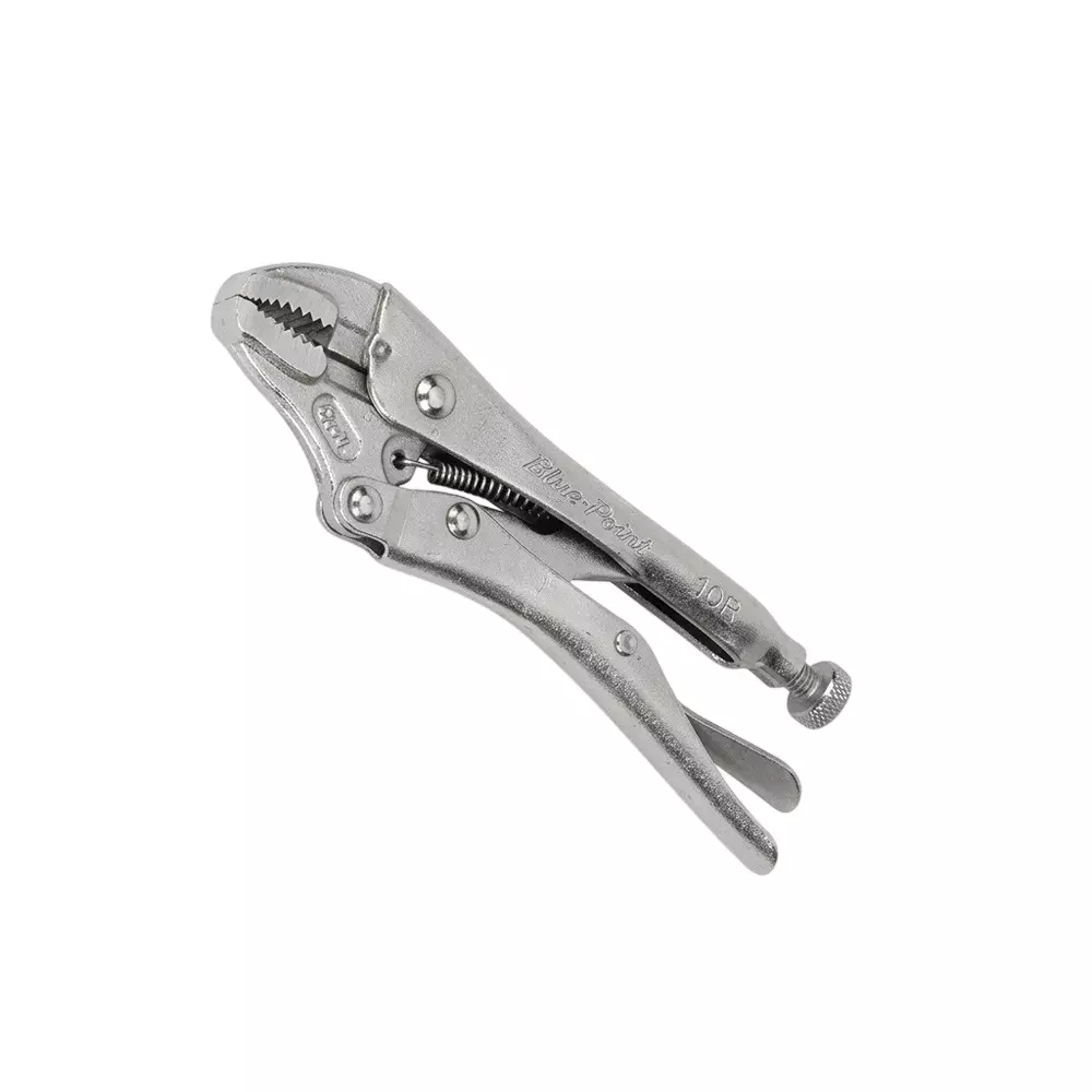 Blue-Point 7 inch (177.8 mm) Locking Plier with Standard Grip and Straight Jaw, BDGLP7SAP