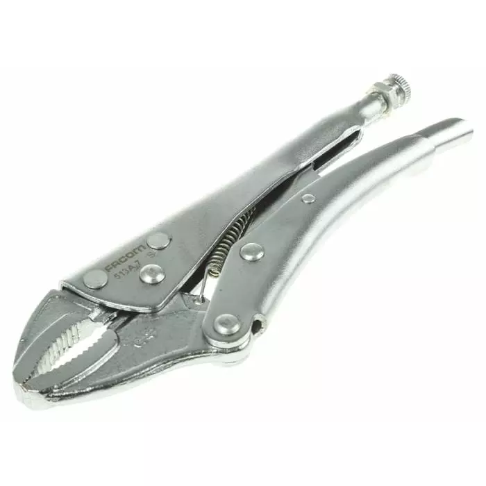 Facom Locking Pliers, 190 mm Overall, 513A.7