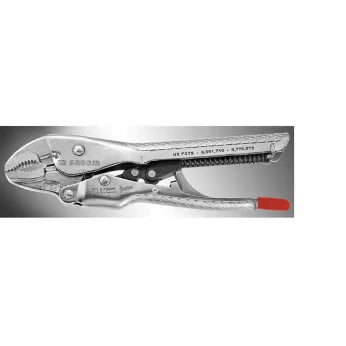 Facom 580 Locking Pliers, Straight Tip, 580.6