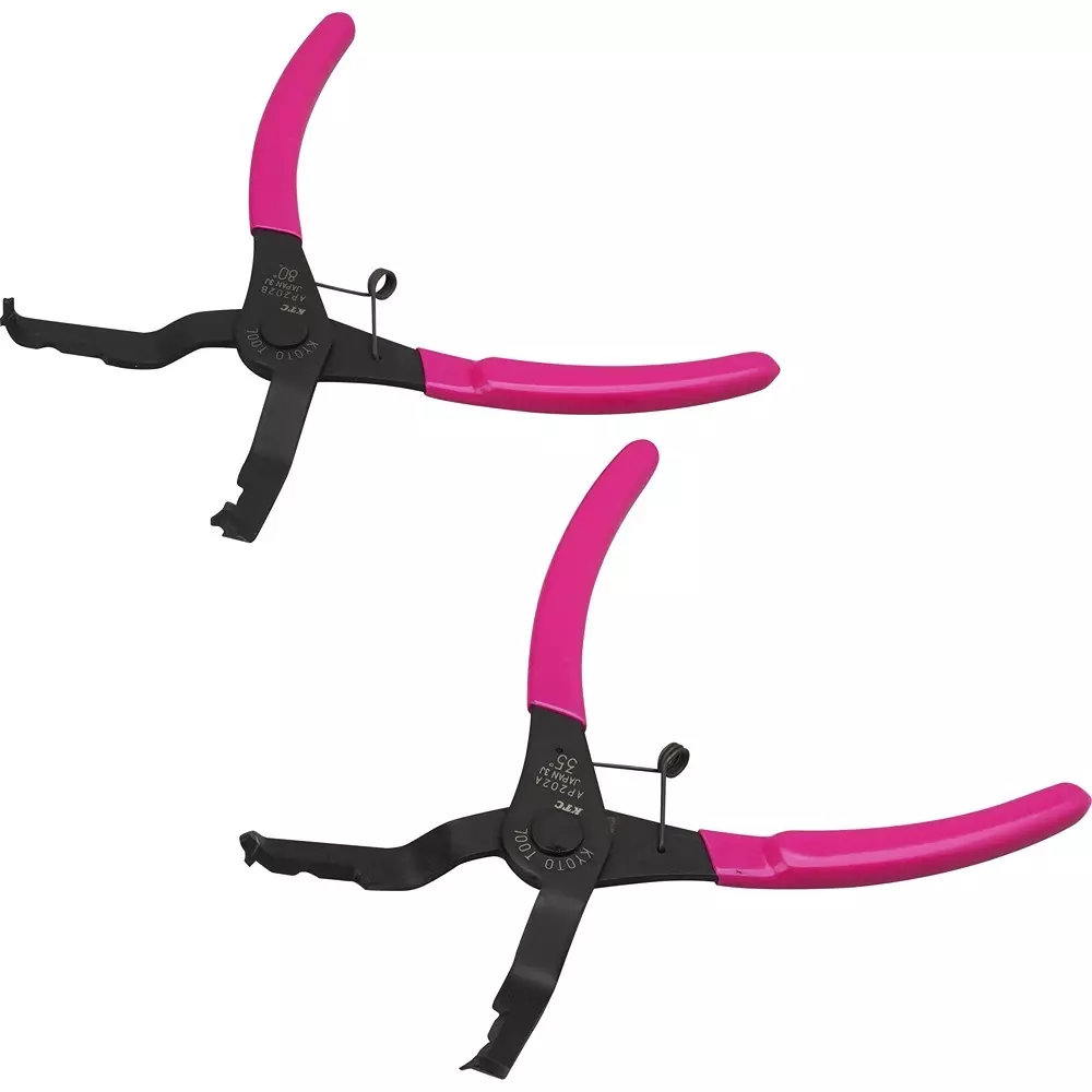 Ktc Lock Pin Pull-Out Clip Pliers Set 35 Degree & 80 Degree Angle, ATP2022 (Pack of 2)