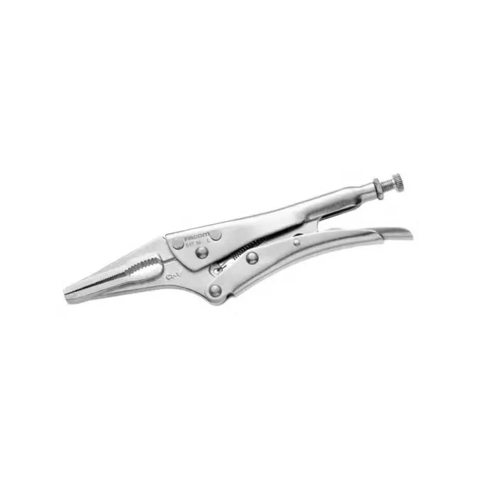 Facom Locking Pliers, 165 mm Overall, Straight Tip, 50mm Jaw, 517.6