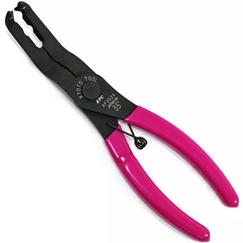 Ktc Lock Pin Pull-Out Clip Pliers 196 mm Length 35 Degree Angle, AP202A