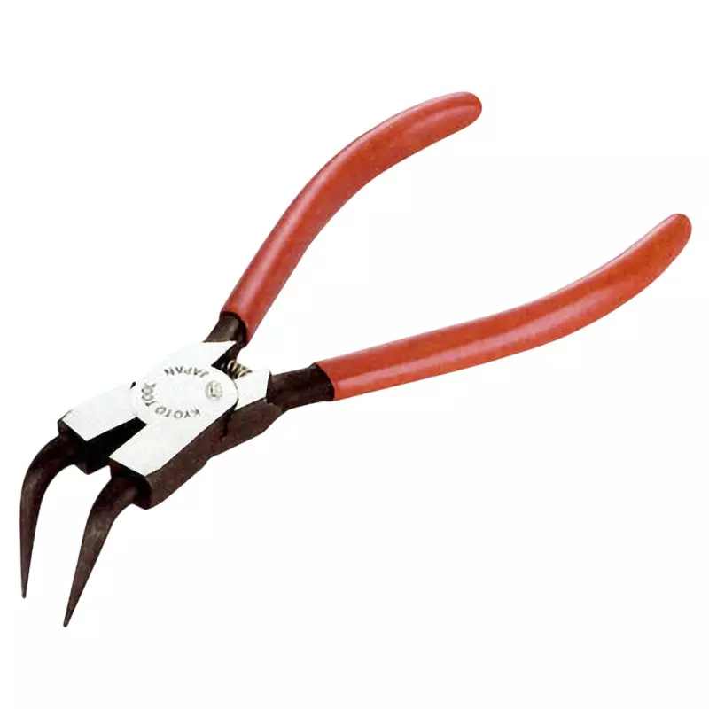 Ktc Long Tip Snap Ring Pliers Hole 1.2 mm Tip 165 mm Length, SCP-172L