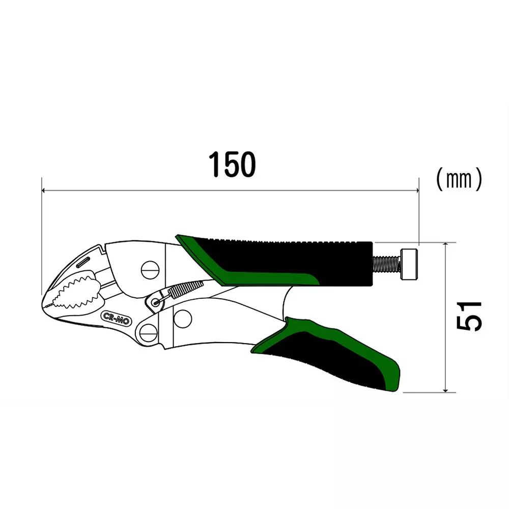 engineer-vp-1-screw-removal-locking-plier-38-mm-maximum-jaw-opening-pz-64