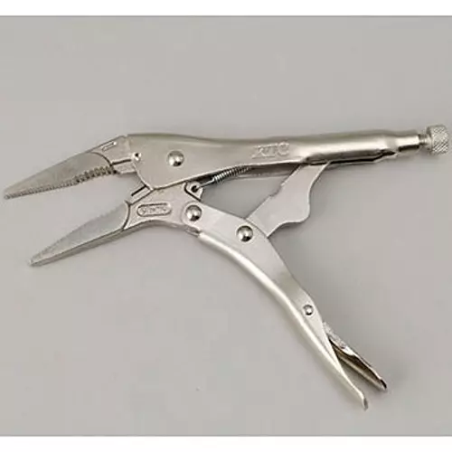 Ktc Long Nose Locking Pliers 220 mm Length 71 mm Max Jaw Opening, 225LN
