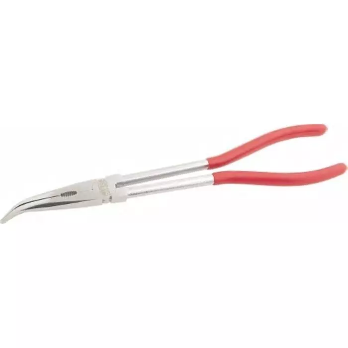 Sam Long Nose Plier 280 mm Overall Bent Tip 45 Jaw, 239-28CP