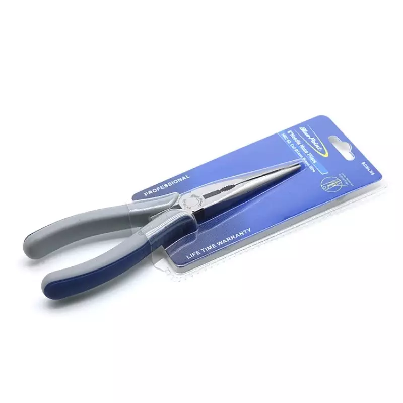 blue-point-8-inch-2032-mm-needle-nose-plier-with-dual-compound-soft-grip-handle-and-metal-body-bdmln8