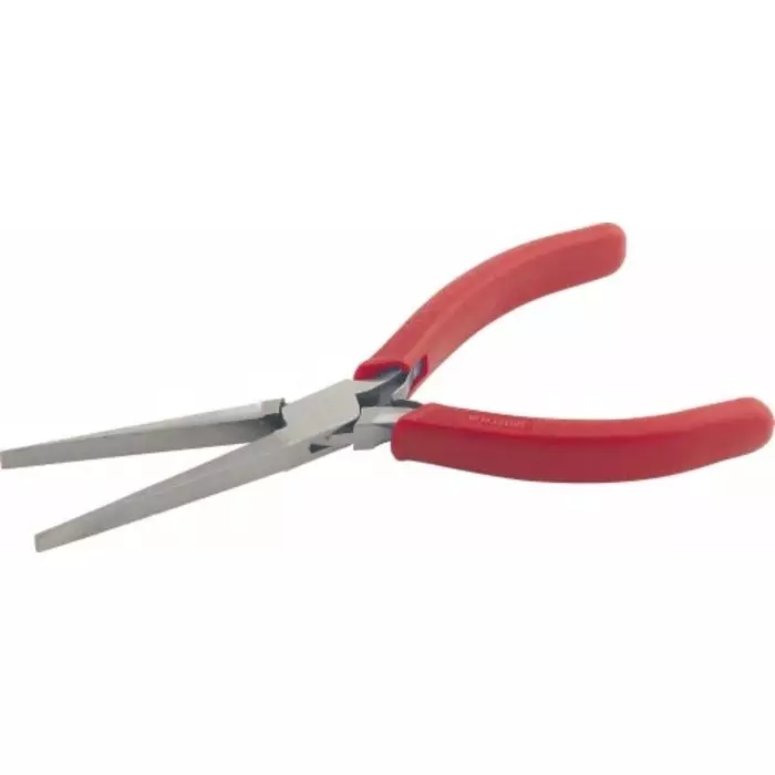 Sam Long Nose Plier 150 mm Overall Flat Tip 40 Jaw, 236-11