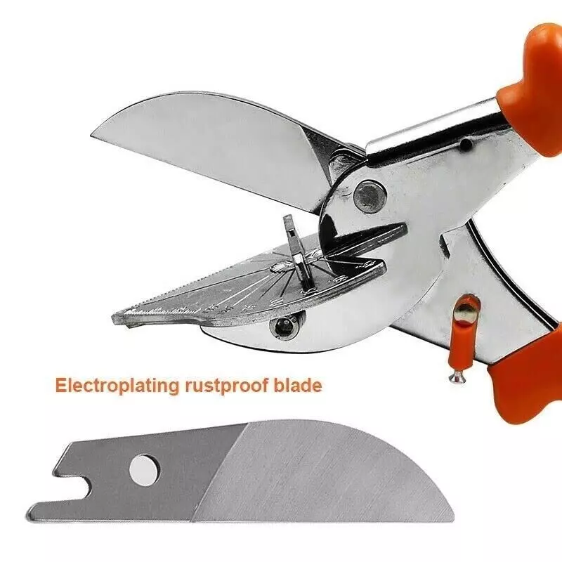 GENERIC Adjustable Miter Cutter Shear Scissors 45° to 135° Angle Cutting ‎15 x 10 x 5 cm for Trim, Molding & Branches