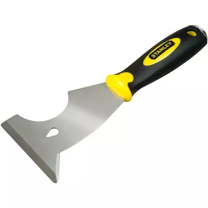 STANLEY 6 in 1 Dry Wall Tool with Dual Material Handle and 222 mm Length, 0-28-206