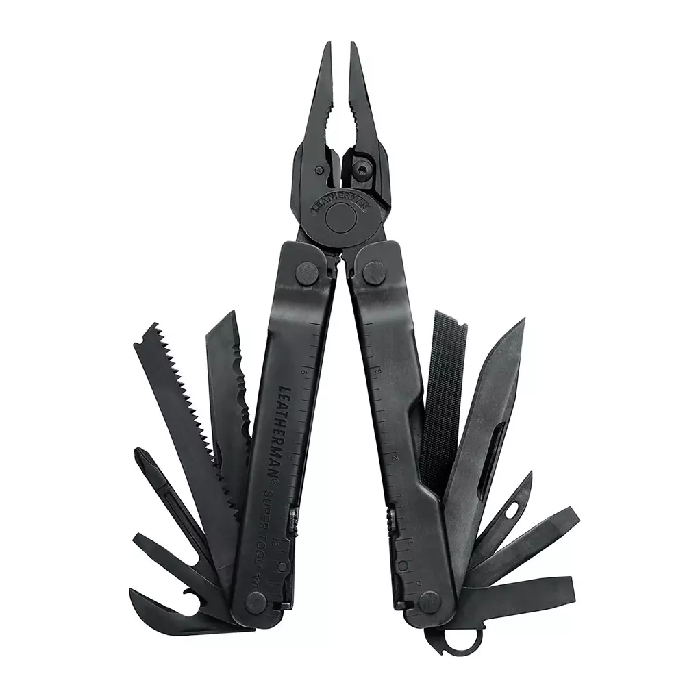 Leatherman Super Tool 300 Multipurpose Tool 11.5 cm Length Black Oxide, 37447560712