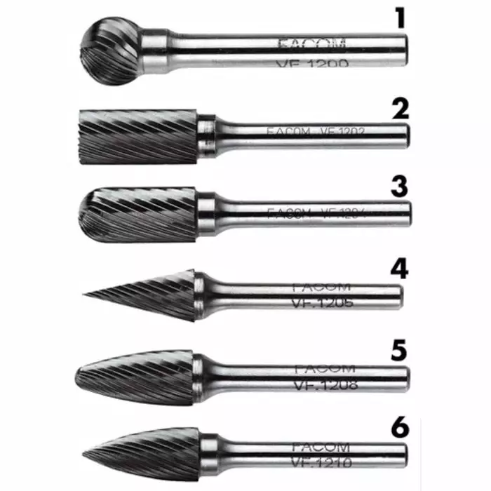 Facom 1-Piece Filing Burr, VFA.1210