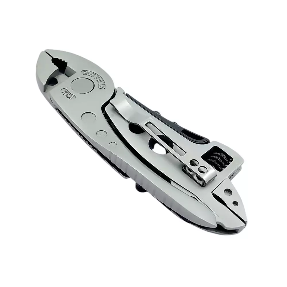 A.D international Multitool Wrench Stainless Steel Grey for Multipurpose Use