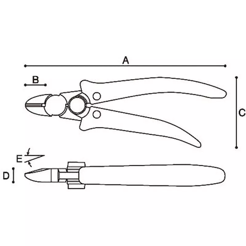 keiba-power-up-nipper-165-mm-size-pu-266r