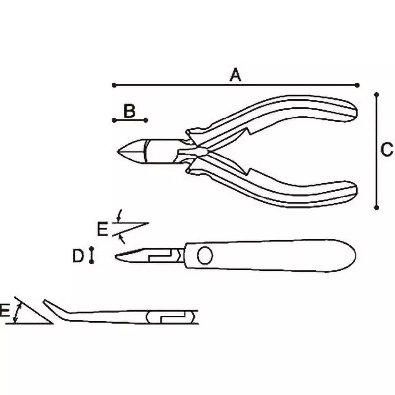 keiba-pro-hobby-end-cutting-nipper-100-mm-size-hkc-d04