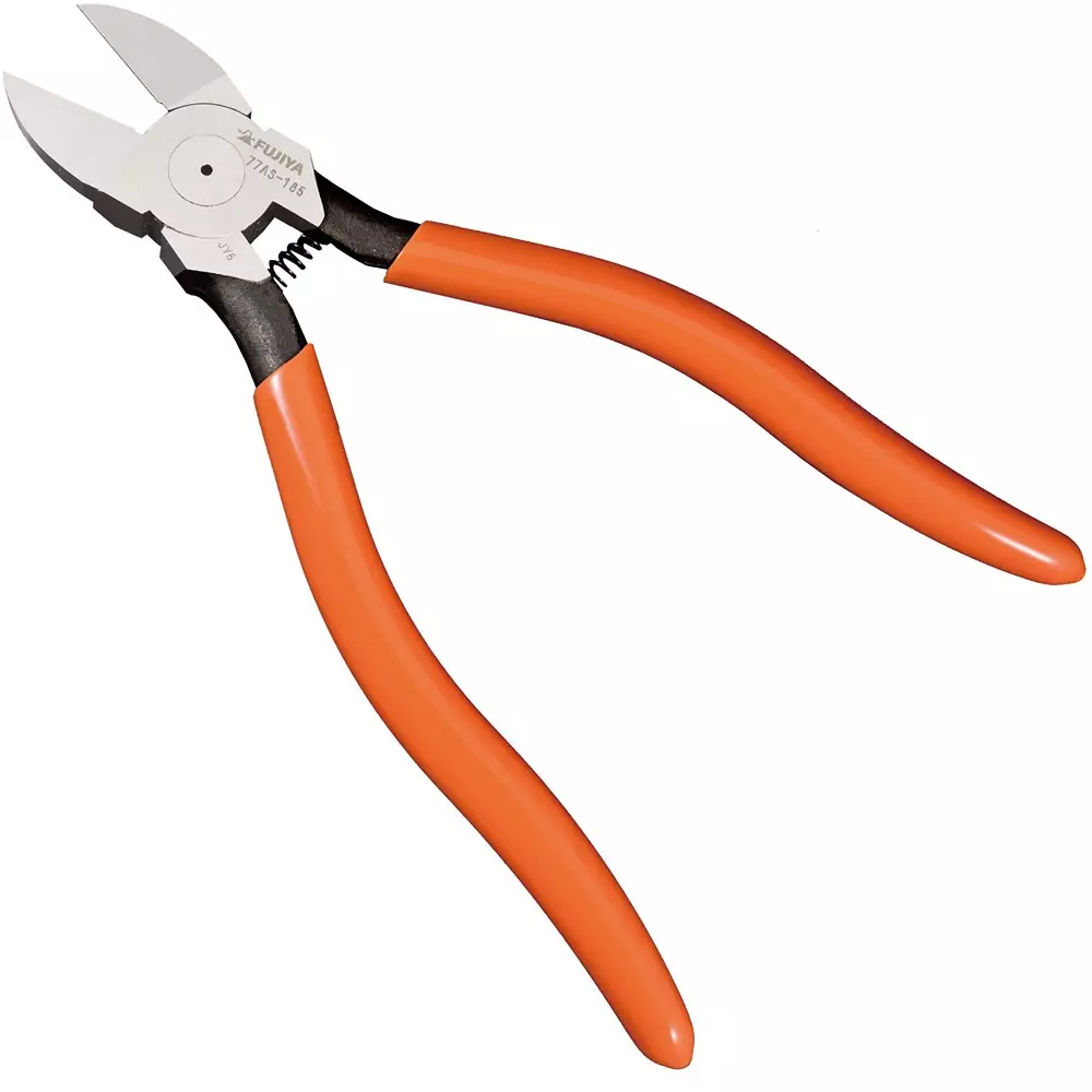 FUJIYA Electrician Va Nipper 186 mm Overall Length, 77AS-185