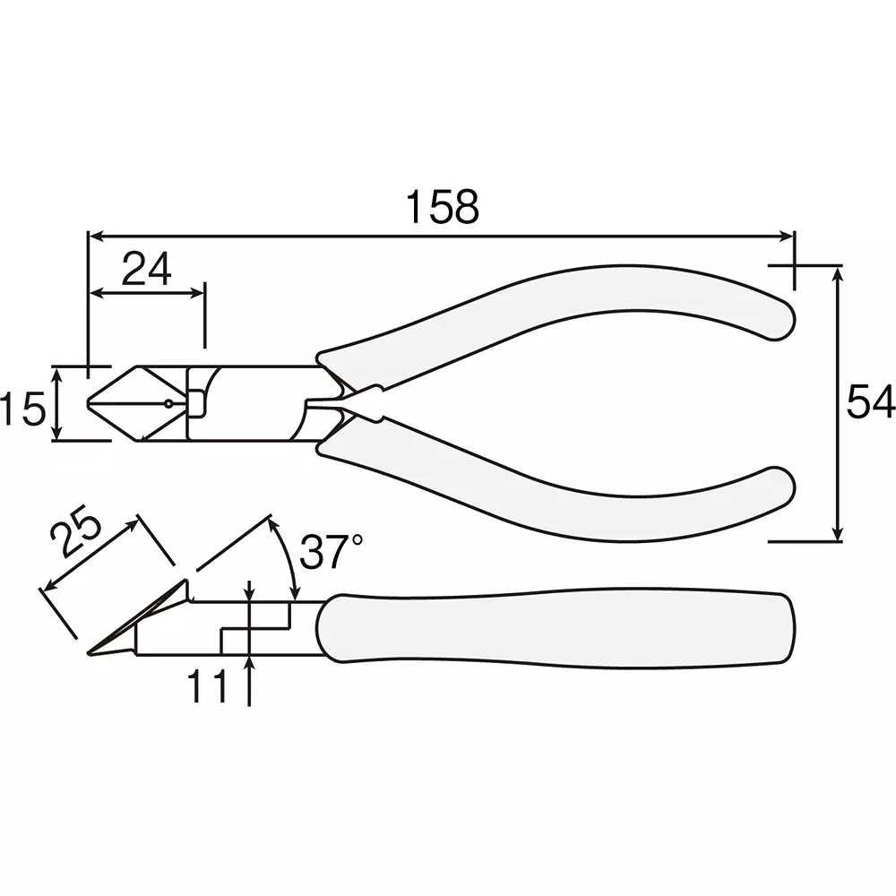 hozan-angled-nipper-58-blade-hardness-n-5-150