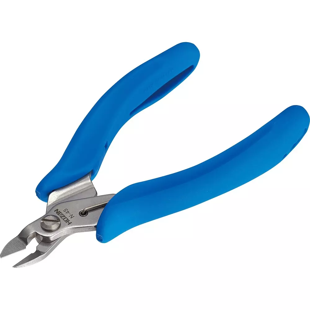 HOZAN Plastic Nipper 52 Blade Hardness, N-45